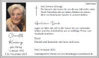 eine Anzeige