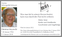 eine Anzeige