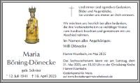 eine Anzeige