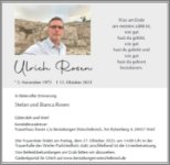 eine Anzeige